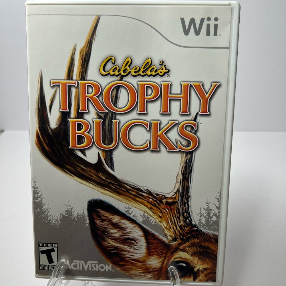 Cabela's Trophy Bucks (Nintendo Wii, 2008) Complete With Manual Tested